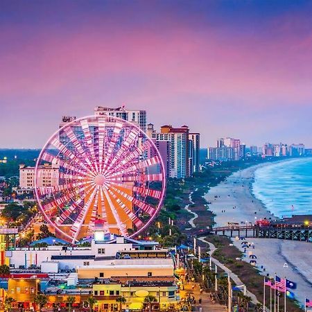 *2Br Oceanfront Retreat*King Ensuite*Pool*Nmb Cherry Grove*Pc4 Myrtle Beach Bagian luar foto