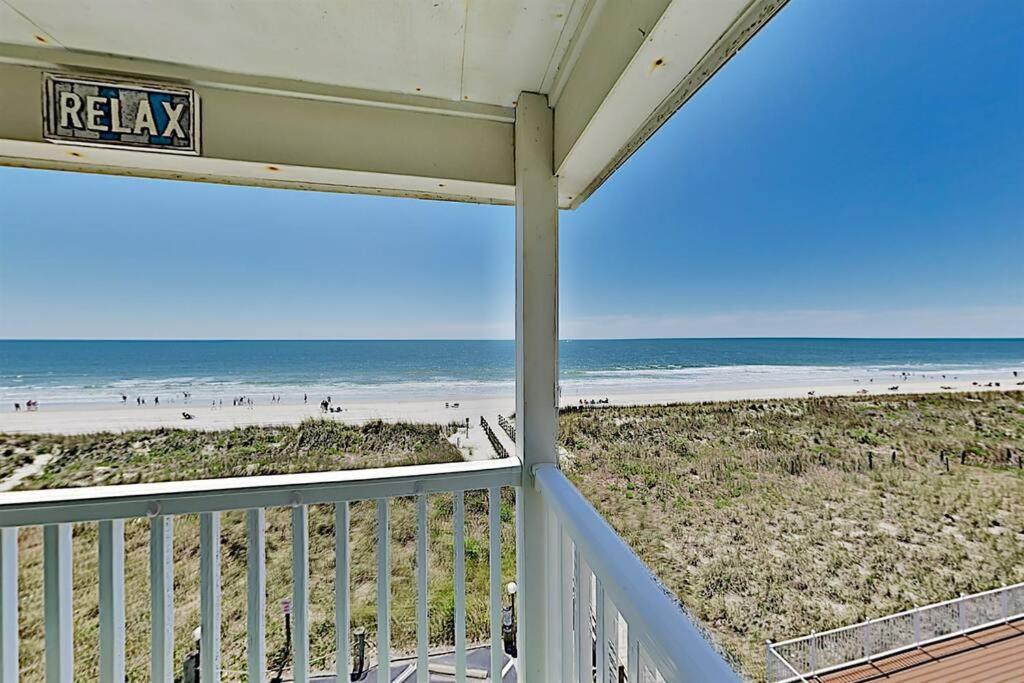 *2Br Oceanfront Retreat*King Ensuite*Pool*Nmb Cherry Grove*Pc4 Myrtle Beach Bagian luar foto