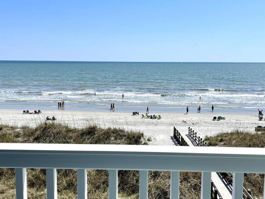 *2Br Oceanfront Retreat*King Ensuite*Pool*Nmb Cherry Grove*Pc4 Myrtle Beach Bagian luar foto