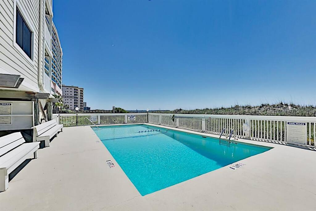 *2Br Oceanfront Retreat*King Ensuite*Pool*Nmb Cherry Grove*Pc4 Myrtle Beach Bagian luar foto