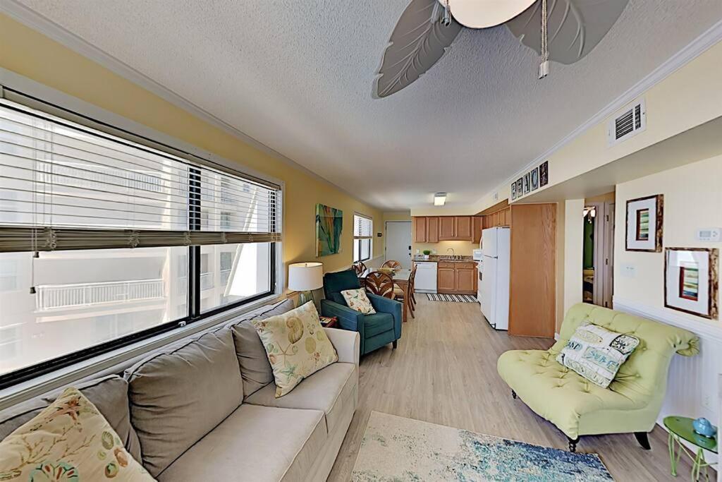 *2Br Oceanfront Retreat*King Ensuite*Pool*Nmb Cherry Grove*Pc4 Myrtle Beach Bagian luar foto