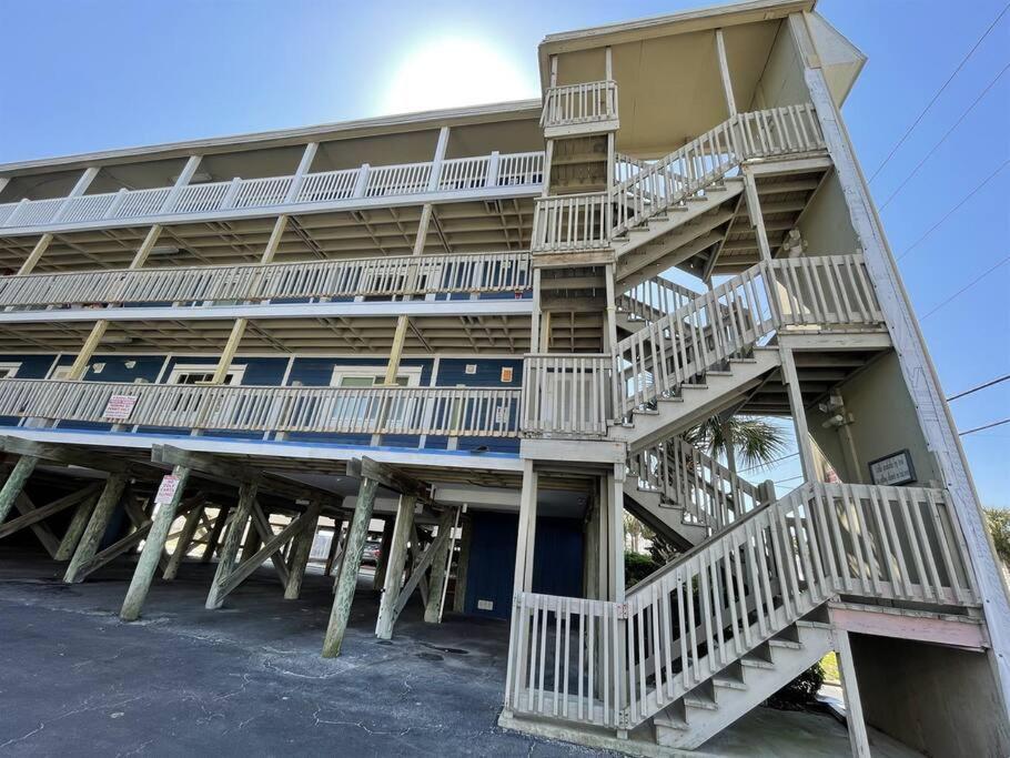 *2Br Oceanfront Retreat*King Ensuite*Pool*Nmb Cherry Grove*Pc4 Myrtle Beach Bagian luar foto