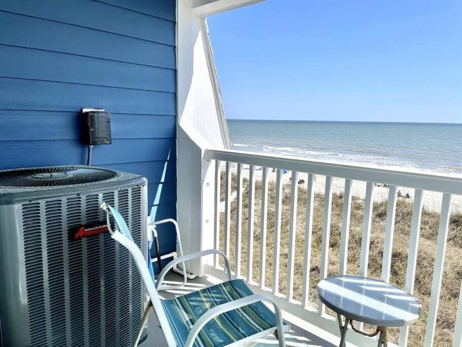 *2Br Oceanfront Retreat*King Ensuite*Pool*Nmb Cherry Grove*Pc4 Myrtle Beach Bagian luar foto